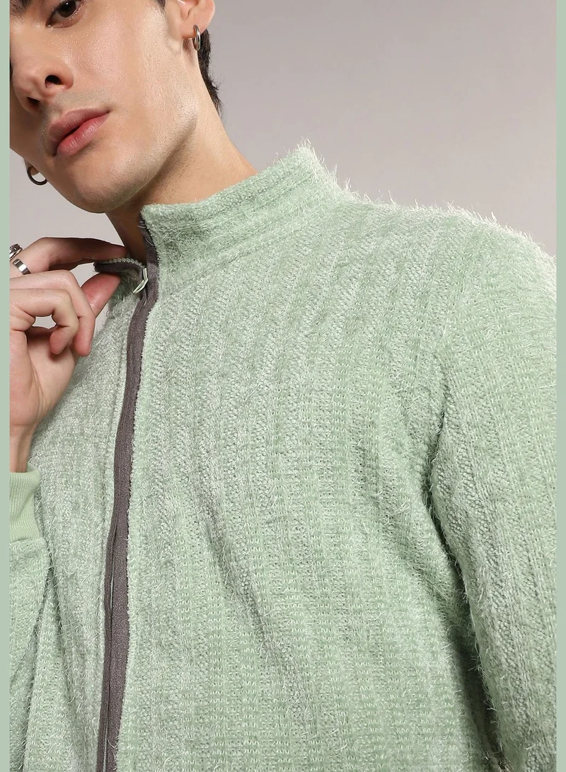 Campus Sutra Knitted Sweater
