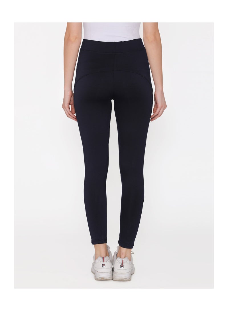 Clovia Activewear Gym Sports Tights in Navy Blue  - Image 4