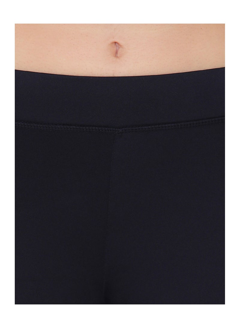 Clovia Activewear Gym Sports Tights in Navy Blue  - Image 5