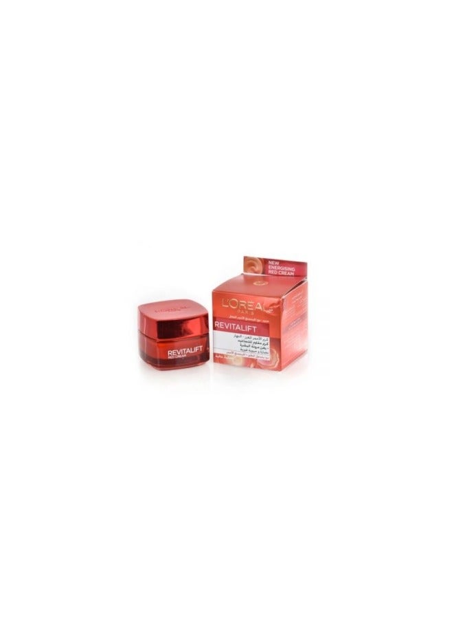 loreal paris L'Oréal Paris Revitalift Energizing Red Day Cream  - Image 1
