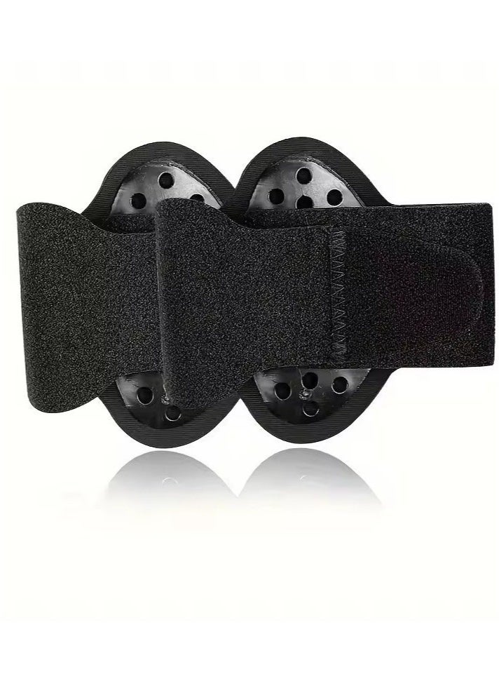 زوج واحد من أكمام الضغط الداعمة لقوس القدم للأقدام المسطحة، دعامات فيلكرو قابلة للتعديل لالتهاب اللفافة الأخمصية للأقواس الساقطة، لفافة دعم قوس القدم التقويمية للجنسين للقوس المرتفع، لتخفيف آلام القدم - Image 5