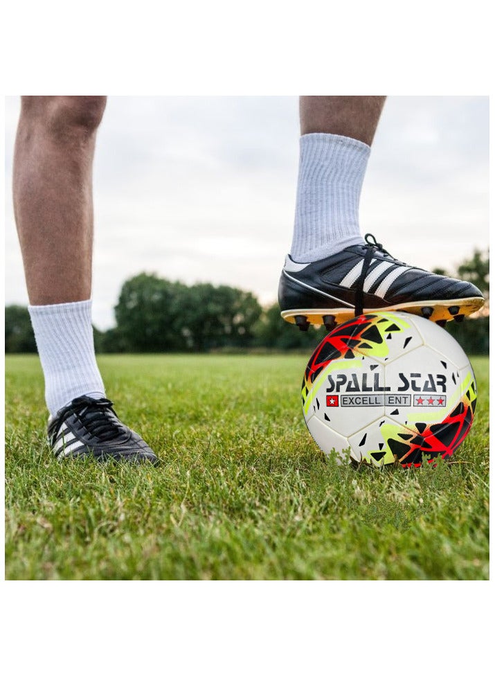 Spall Football Soccer Ball For Matches World Cup Best Indoor/Outdoor Water Proof Ball For Prefessional Training And Match Men And Women Youth And Adult - Image 2