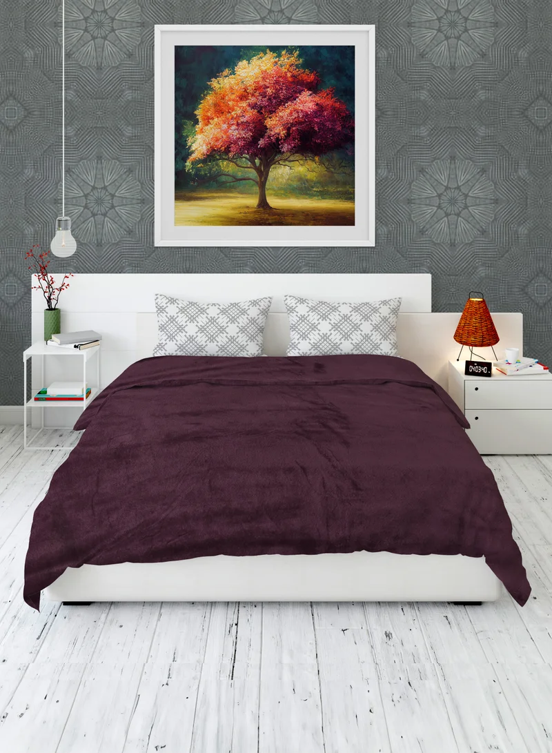 PARAJOHN Flannel Fleece Blanket Double For All Season Fluffy Blanket Warm Bed Throws For Sofa & Bed Comfortable And Soft Double Flannel Fleece Blanket