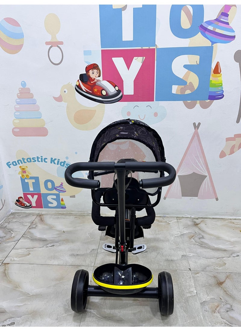 2-in-1 Baby Trike & Stroller: Fun and Safety for Your Little One