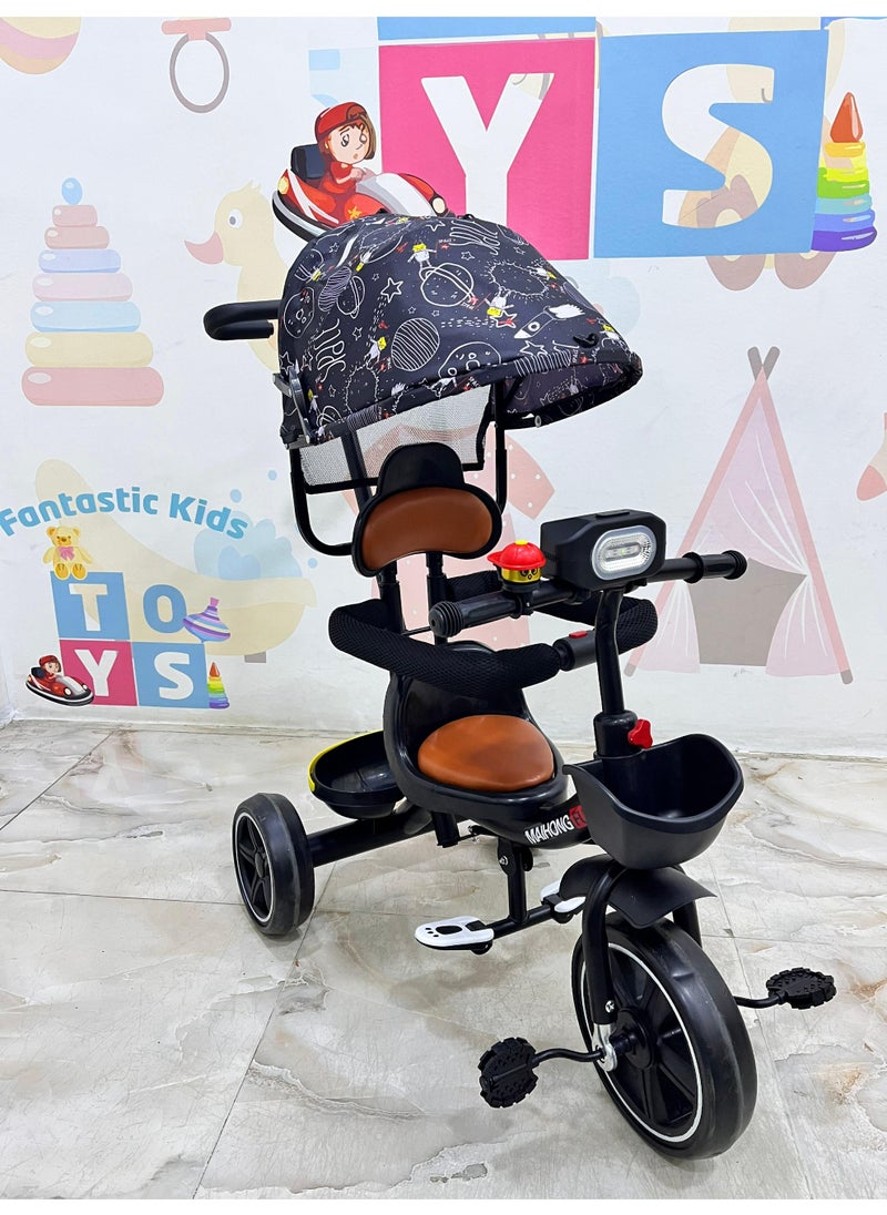 Generic 2-in-1 Baby Trike & Stroller: Fun and Safety for Your Little One  - Image 2