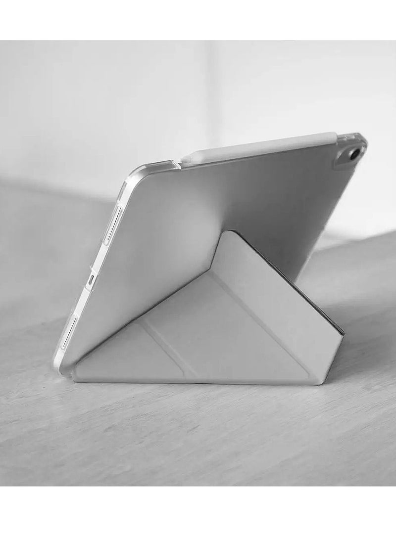 Uniq iPad Pro 10.5 Inches / iPad Air (2019) Cover, UNIQ Yorker Kanvas Case Light Grey grey - Image 4