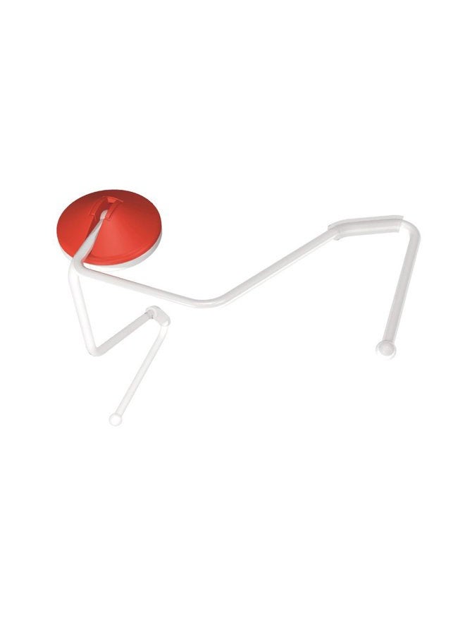 LIHITLAB LIHIT LAB Lightweight Purse Hanger for Table, Bag Hanger, Purse Holder, Desk Hook for Gym, Restaurant, Office, Holds up to 11 pounds, 4" x 2'', Beige (A7595-16) - Image 4