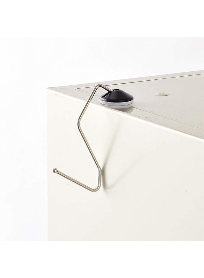 LIHITLAB LIHIT LAB Lightweight Purse Hanger for Table, Bag Hanger, Purse Holder, Desk Hook for Gym, Restaurant, Office, Holds up to 11 pounds, 4" x 2'', Beige (A7595-16) - Image 5