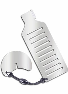 Excefore Portable Door Lock, Travel Lock Punch-Free Security Privacy Portable Security Door Stop Stainless Steel Travel Door Lock  - Image 1