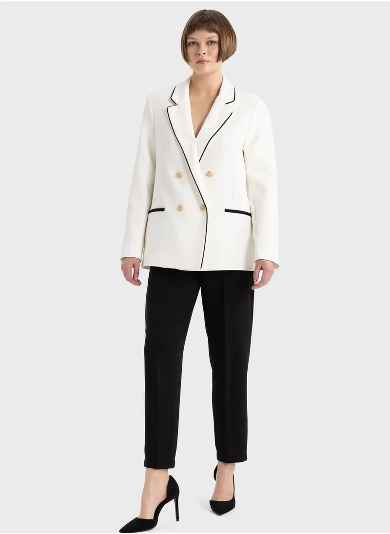 DeFacto Oversize Fit Jacket Collar Blazer