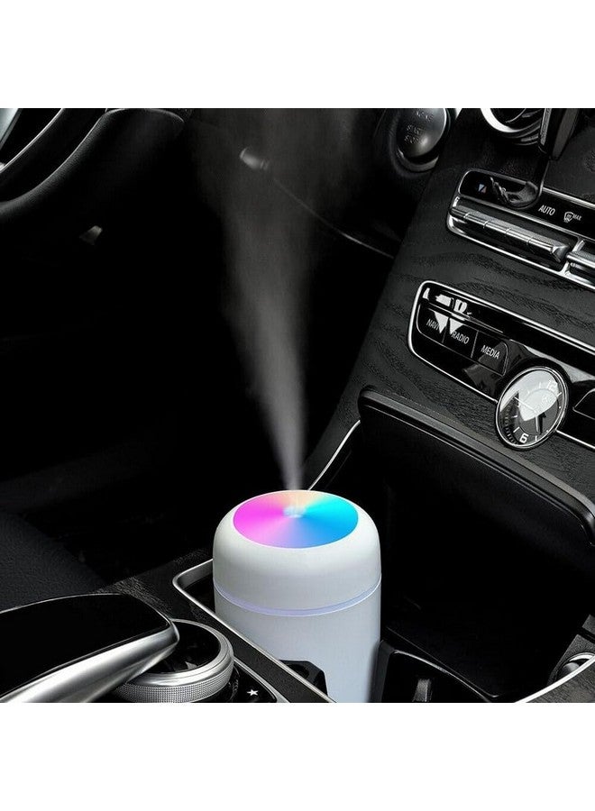 SELLER ZONE Humidifiers With Colorful Light For Room, Bedroom, Office, Car (Gray), 300 Ml - Image 4