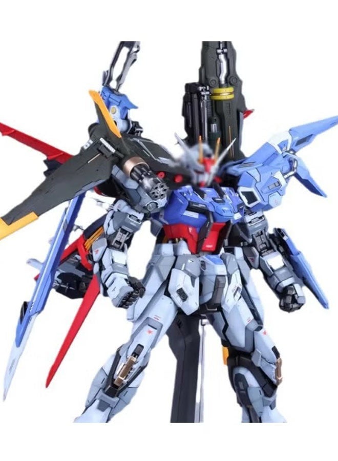 Halamodo Sci-Fi Mecha Model Kit - Deluxe Equipment Edition Assembly Toy, Desktop Poseable Display Model, Ideal Gift For Boys And Girls - Image 1
