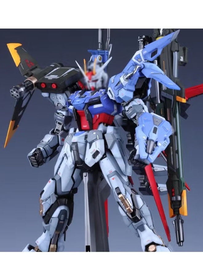 Halamodo Sci-Fi Mecha Model Kit - Deluxe Equipment Edition Assembly Toy, Desktop Poseable Display Model, Ideal Gift For Boys And Girls - Image 3