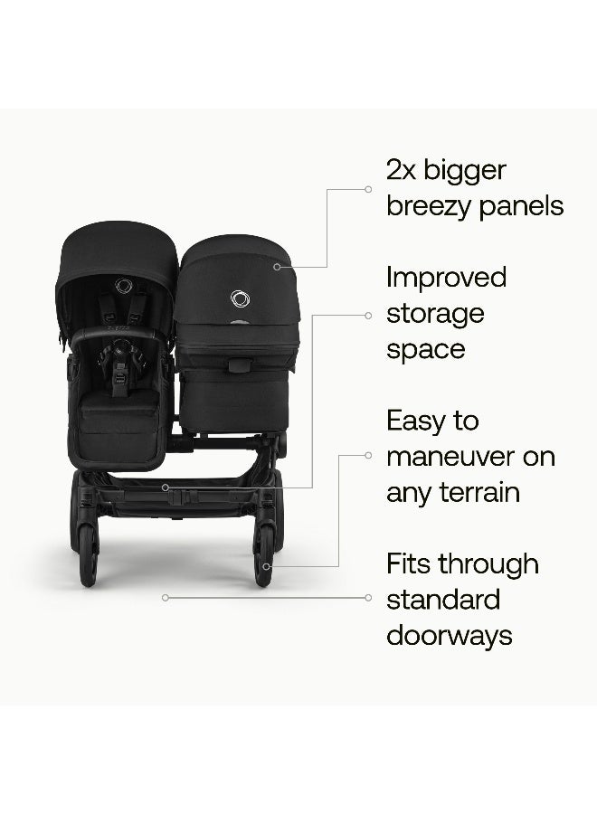 Bugaboo Donkey 6 Sibling Seat Extension Set for Second Child, Heritage Black - Image 5