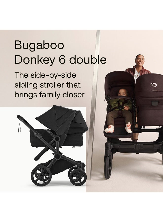 Bugaboo Donkey 6 Sibling Seat Extension Set for Second Child, Heritage Black - Image 2