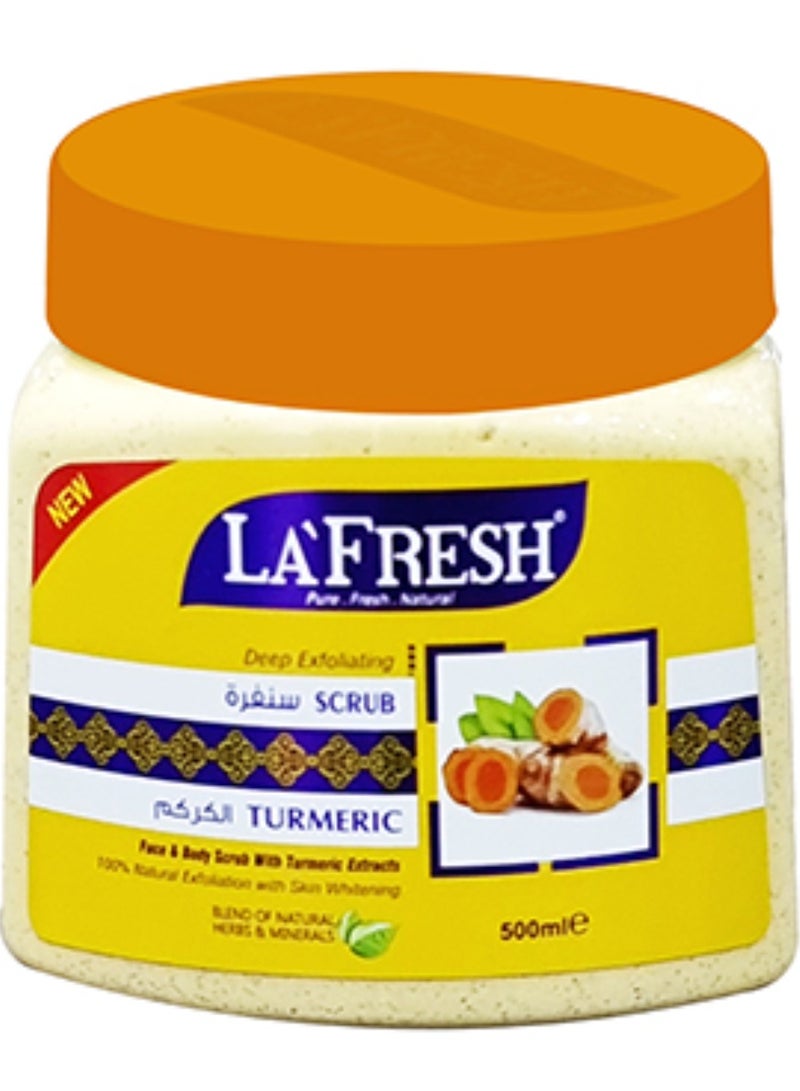 Deep Exfoloating Scrub Turmeric 500 ml