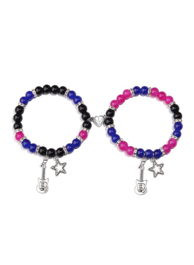 Korotho TV Matching Bracelets for Women, Tv G Bracelets Matching Jewelry for Couples Best Friends Christmas Friendship Bff Gift Y2K Bracelet Valentines Day Gifts for Her Him (TG) - Image 1