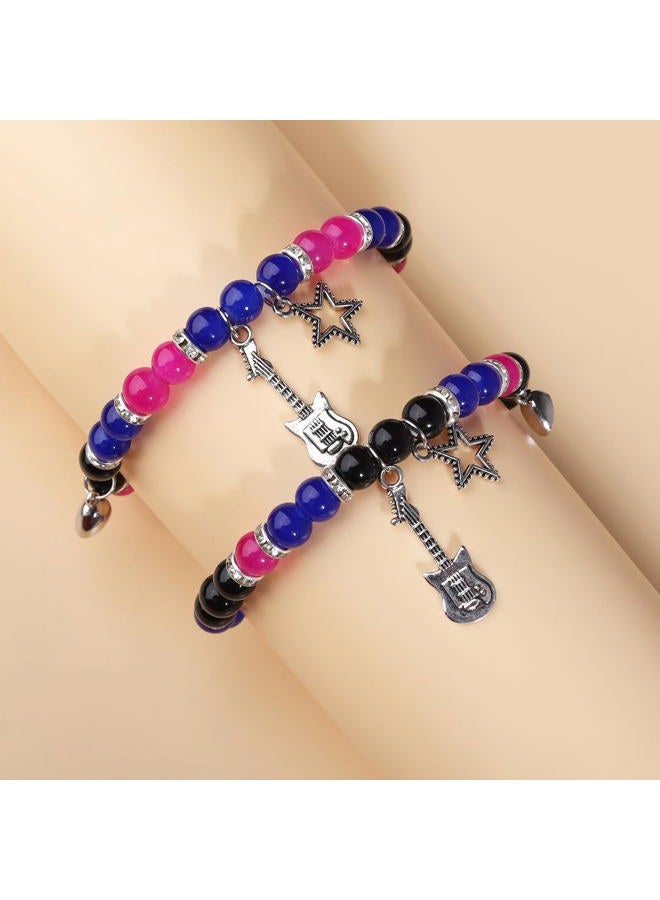 Korotho TV Matching Bracelets for Women, Tv G Bracelets Matching Jewelry for Couples Best Friends Christmas Friendship Bff Gift Y2K Bracelet Valentines Day Gifts for Her Him (TG) - Image 4