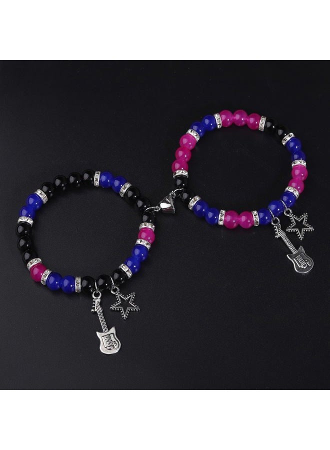 Korotho TV Matching Bracelets for Women, Tv G Bracelets Matching Jewelry for Couples Best Friends Christmas Friendship Bff Gift Y2K Bracelet Valentines Day Gifts for Her Him (TG) - Image 5
