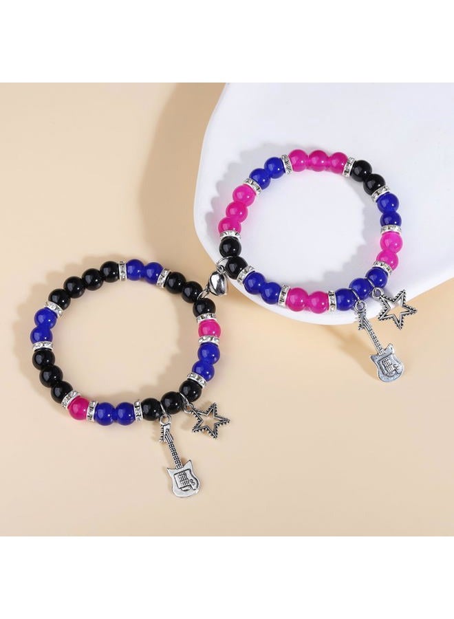 Korotho TV Matching Bracelets for Women, Tv G Bracelets Matching Jewelry for Couples Best Friends Christmas Friendship Bff Gift Y2K Bracelet Valentines Day Gifts for Her Him (TG) - Image 3
