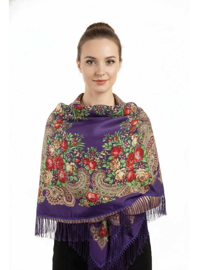 Bidani Imperial Purple Czarina Shawl
