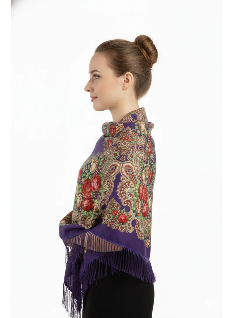 Bidani Imperial Purple Czarina Shawl
