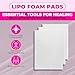 bombshell booty pillow 3 Pcs Lipo Foam Board Post Surgery 360 Ab Board Lipo Foams Tummy Tuck Lipo Foam Pads Boards For Lipo Recovery Abdominal Board Abdominal Compression Board - Image 4