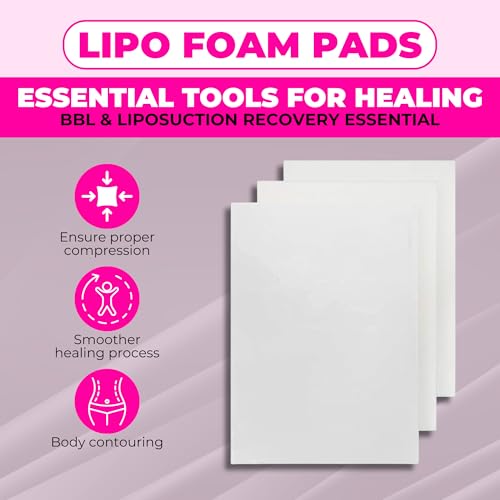 bombshell booty pillow 3 Pcs Lipo Foam Board Post Surgery 360 Ab Board Lipo Foams Tummy Tuck Lipo Foam Pads Boards For Lipo Recovery Abdominal Board Abdominal Compression Board - Image 5