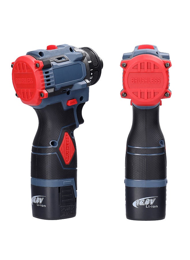 Generic 16.8V Multi-function Electric Screwdriver 45Nm Torque Brushless Motor Practical Screw Driver for Home Appliances Furniture Installation Automotive Electronics Repairing  - Image 5