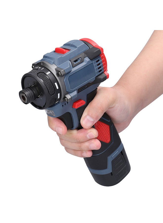 Generic 16.8V Multi-function Electric Screwdriver 45Nm Torque Brushless Motor Practical Screw Driver for Home Appliances Furniture Installation Automotive Electronics Repairing  - Image 3