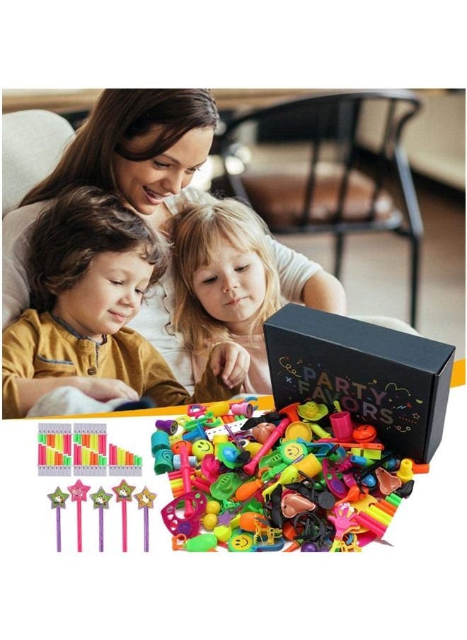 Beauenty - 120Pcs Bulk Party Favors Bag Fillers Treasure Chest Box Prizes Assortment Pinata Toys - Image 1