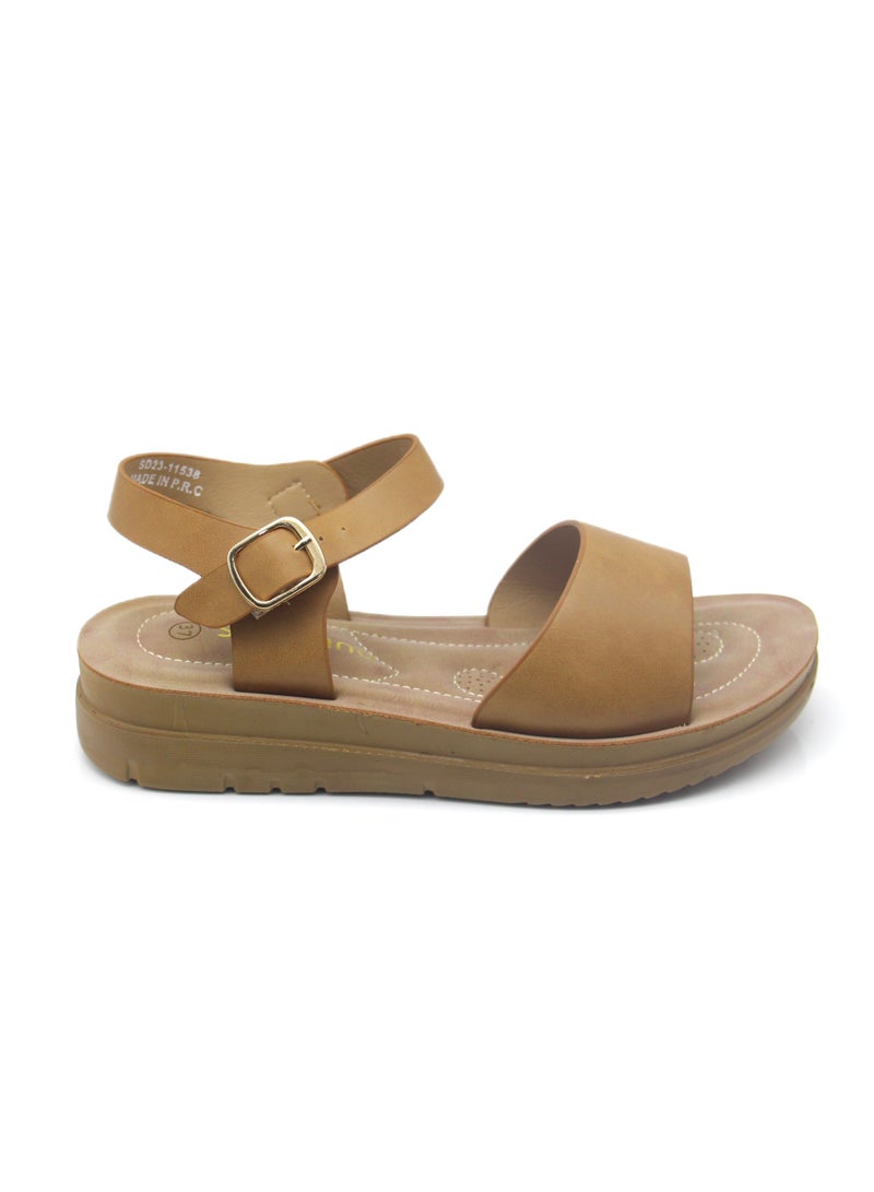 SD.Felano Flat Sandals | Open Toe, Soft Bottom, Casual and Breathable Women Shoes for Girls &Ladies | Lightweight women's fashion sandalsfor Walk and Summer - Image 2