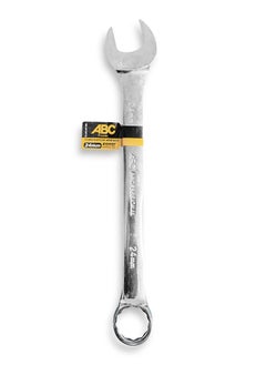 ABC Double wrench 24mm , made of strong chrome vanadium, for high durability and resistance to rust and corrosion, open end and closed end to suit various tasks, durable construction and balanced weight, ideal for every professional or amateur who needs reliable and precise performance  - Image 1