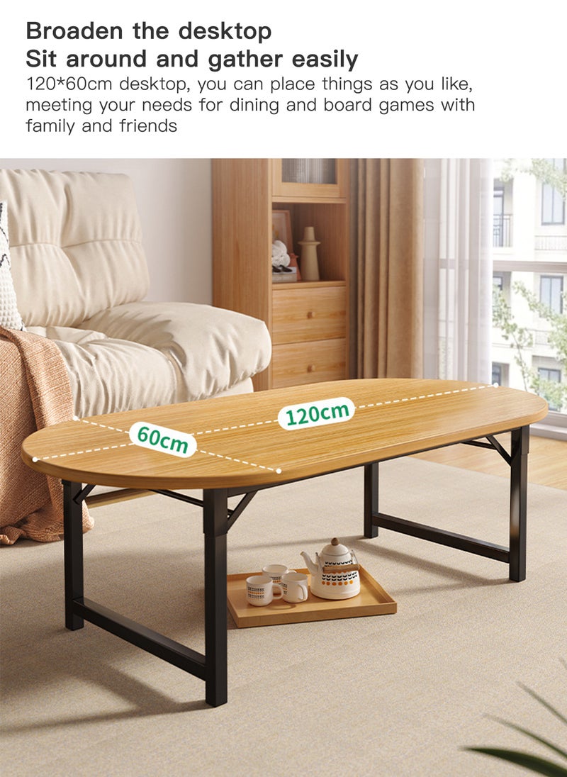 Sharpdo MDF Coffee Table,Modern Simple Side Table,Living Room Folding Table  - Image 3