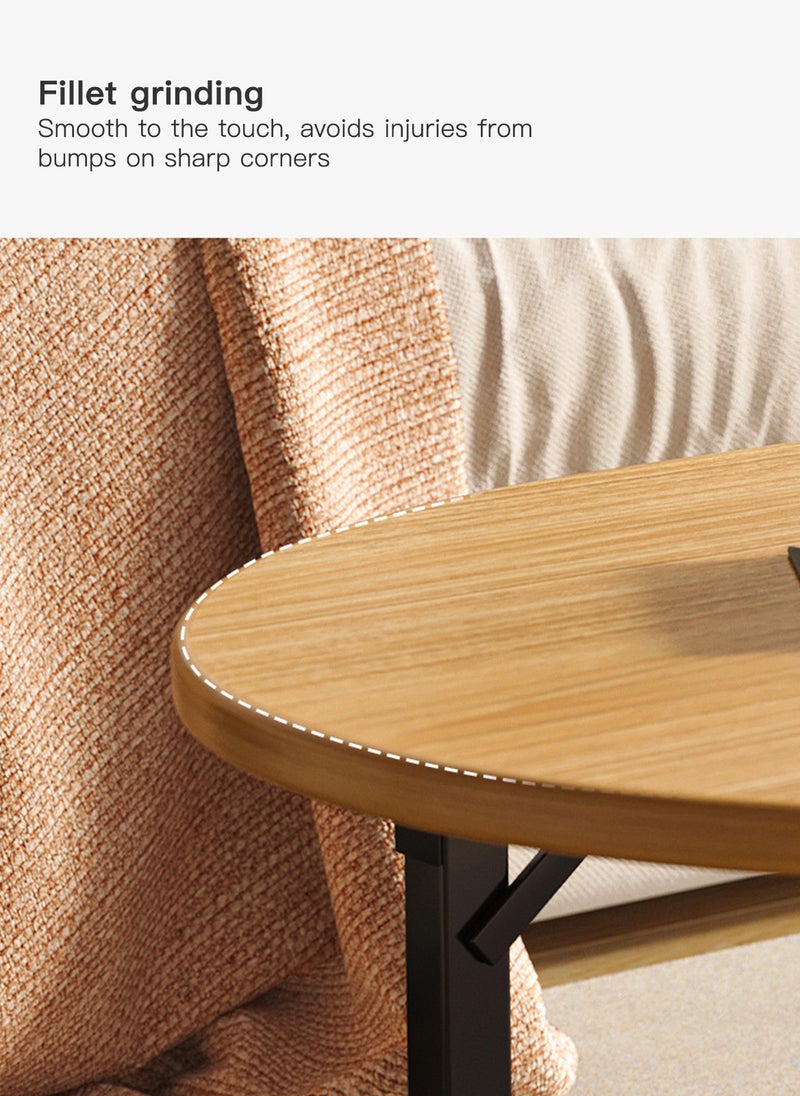 Sharpdo MDF Coffee Table,Modern Simple Side Table,Living Room Folding Table  - Image 5