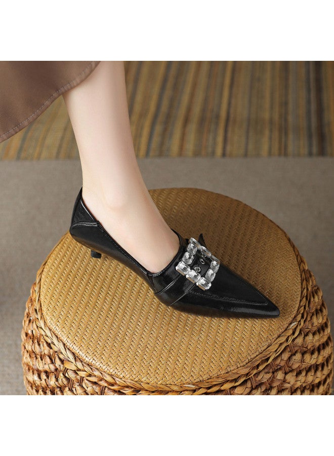 SAFIYA Saturday Women's Shoes Spring/autumn 2025 New Collection, Platform Fashion Shoes, Pointed Toe Versatile High-end Style Women's Shoes - Image 5