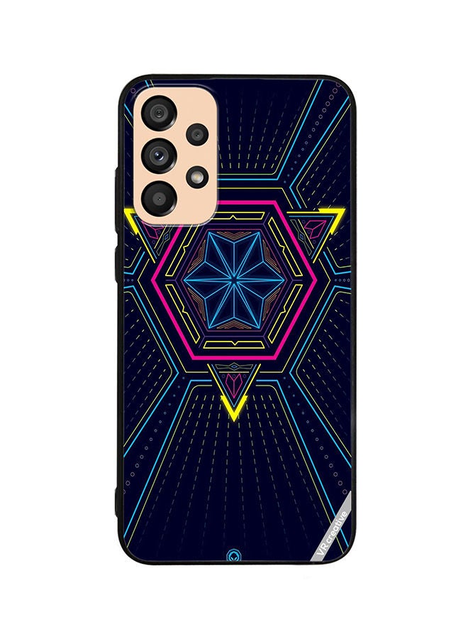 VR CREATIVE Protective Case Cover For Samsung Galaxy A53 5G Abstract Design Multicolour - Image 1