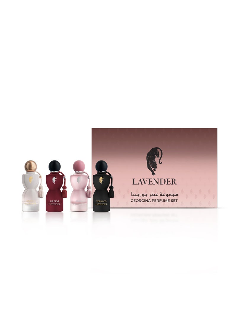 لافندر بكج عطر جورجينا من 4 اشكال  - Image 1