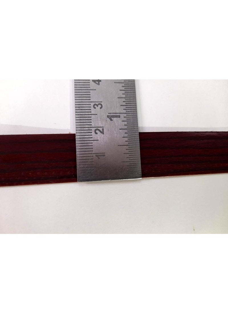 Generic PVC Edge Band Shelf Adhesive: Iron-on Edge Banding, Size 18mm x 10 mtr. (18 mm x 10 mtr., Maroon)  - Image 4