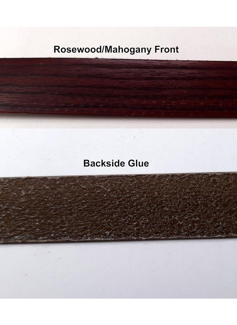 Generic PVC Edge Band Shelf Adhesive: Iron-on Edge Banding, Size 18mm x 10 mtr. (18 mm x 10 mtr., Maroon)  - Image 2