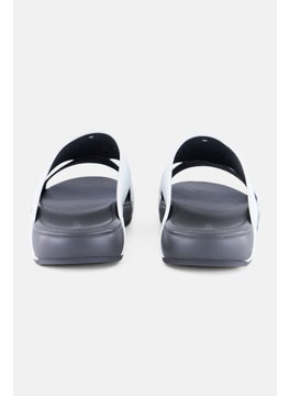 Algspar Men Slip On Arabic Sandals, White  - Image 2