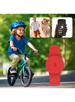 Generic AirTag Bracelet for Kids Wristband,  Airtag Wristband for Kids Compatible with Apple Airtag, Adjustable Anti-lost Lightweight GPS Tracker Holder Bracelet for Children 22MM  - Image 5
