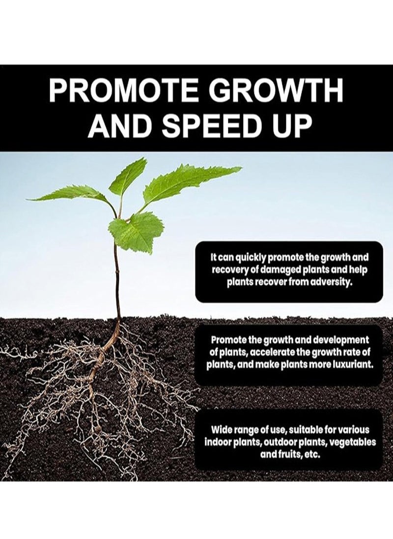 MOONSPRY 2 Pieces Plant Resurrection Liquid，Plant Activation And Growth Promoter，Seedling Liquid Fertilizer，Cutting Rooting Hormone，Suitable For Indoor And Outdoor Plants，Flowers And Fruits（50ml+50ml）  - Image 4