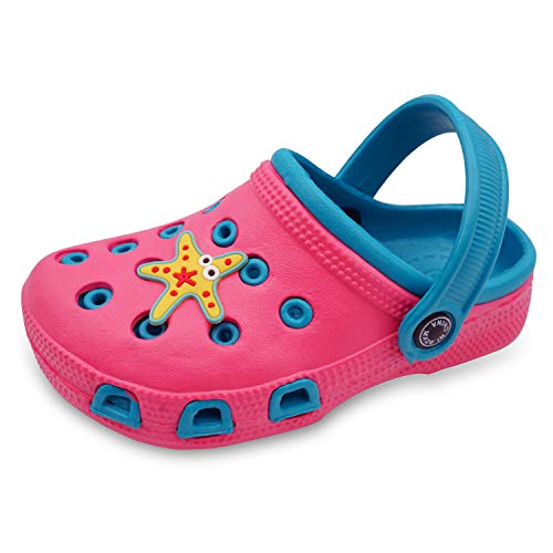 Namektch Clogs Slippers Sandals, Non-Slip Girls Boys Clogs Slide Lightweight Garden Shoes Slip-on Beach Pool Shower Slippers Pink,9-9.5 Toddler - Image 4
