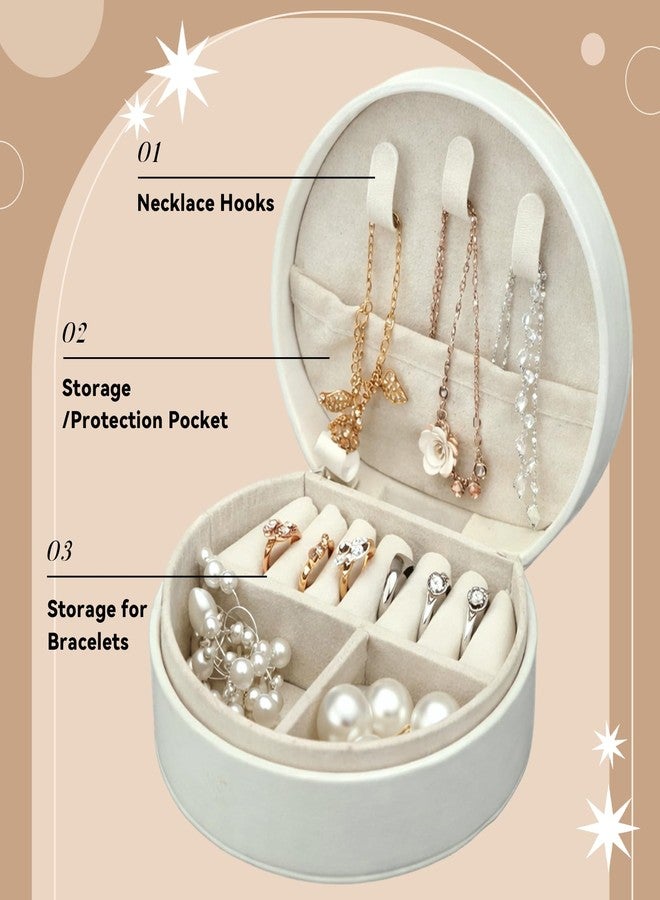 Yinkin 10 Pcs Mother's Day Jewelry Box Gifts Bulk Mini Travel Jewelry Box Inspirational Gifts for Women Leather Travel Case for Rings Earrings Necklaces Pendants Bracelets - Image 3