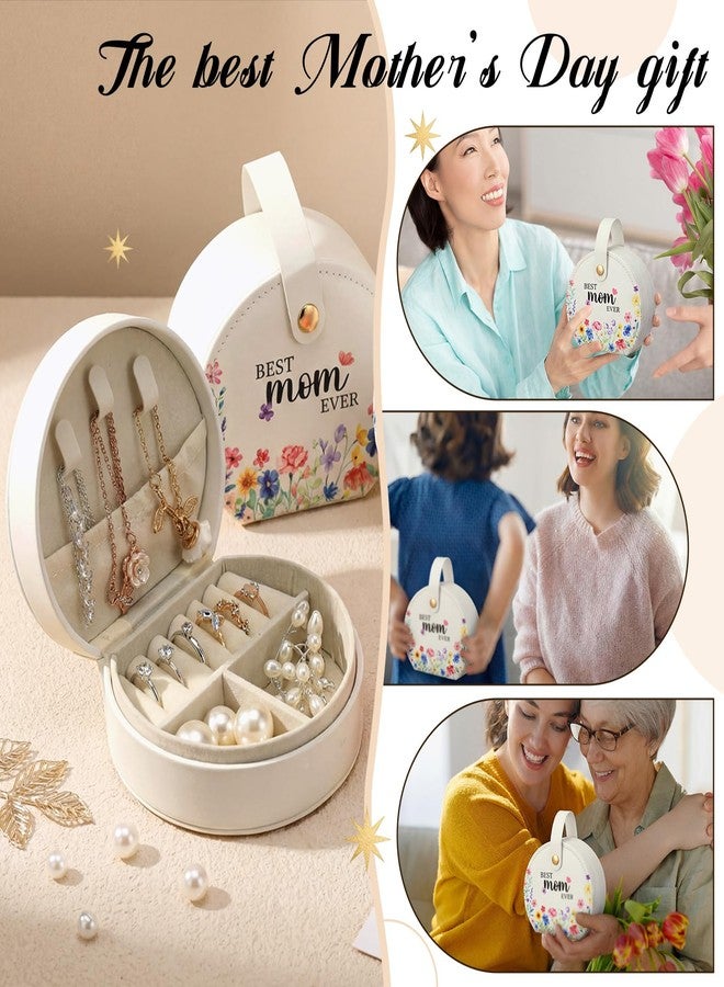 Yinkin 10 Pcs Mother's Day Jewelry Box Gifts Bulk Mini Travel Jewelry Box Inspirational Gifts for Women Leather Travel Case for Rings Earrings Necklaces Pendants Bracelets - Image 5