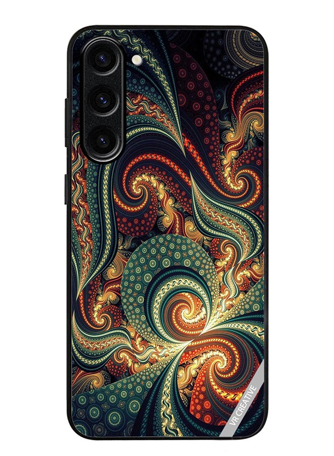 VR CREATIVE Protective Case Cover For Samsung Galaxy S23 FE Pastel Green Design Multicolour - Image 1