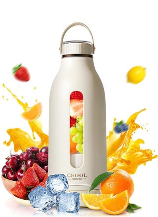 Personal Blender for Smoothies, 4-Blade Portable Blender, USB Rechargeable with handle, 400ml Large Capacity, Portable Juicer Cup for Sports, Travel, Home, Gym - pzsku/Z3001A5AA98989979A550Z/45/_/1721905410/0ca31b0f-cbb7-4431-8e77-b24a3caae8e9