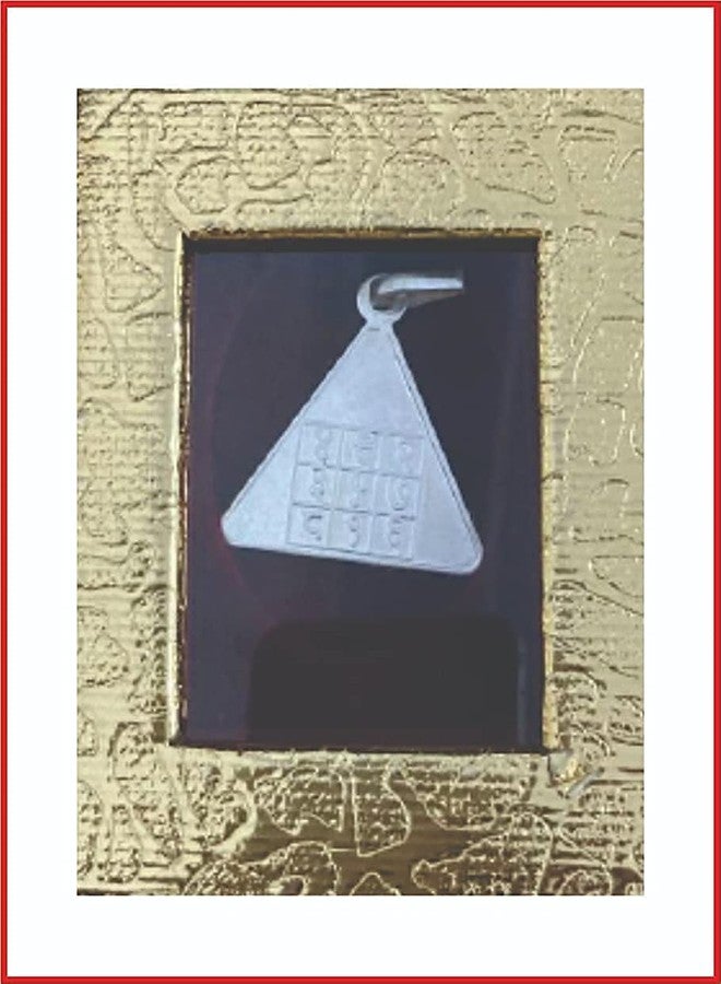 Trishakti Silver Surya pyra Yantra Pendant Energised Budh Locket,Triangle Shape - Image 5