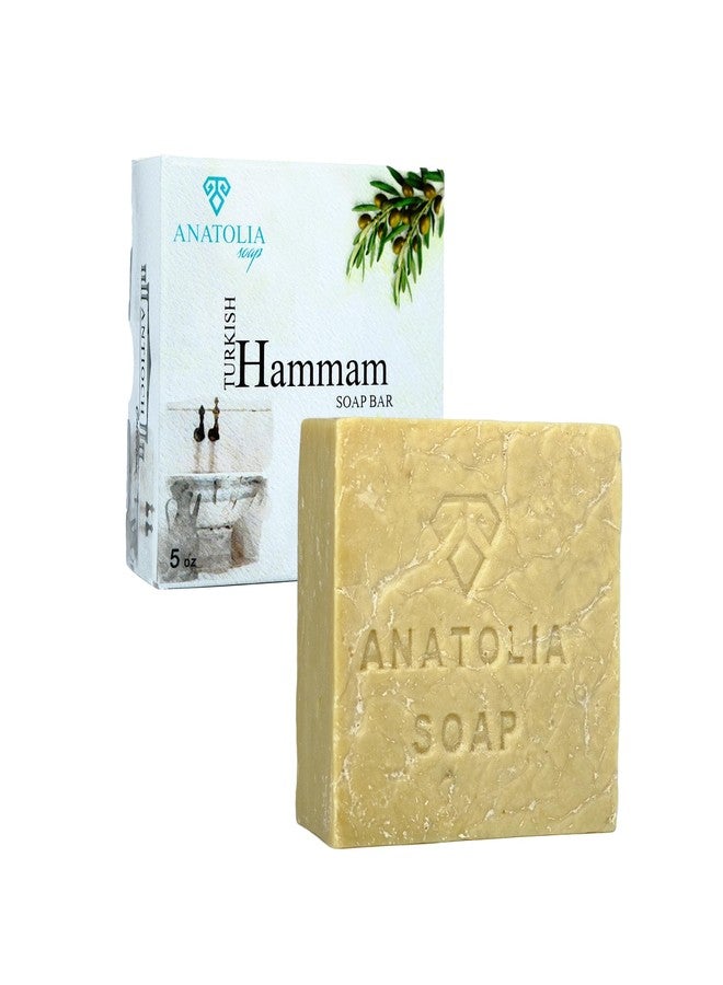 Anatolia Soap صابون أناضوليا، أنطاكية 5 أونص Pure زيت الزيتون التركي الحمام للجسم، صابون كاستيل طبيعي عضوي مصنوع يدويًا للرجال والنساء، بار كبير 1 قطعة (عبوة من 1) - Image 1